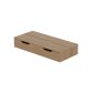 GAVETEIRO DUPLO HORIZONTAL EM MDP 15MM 790 X 350 X 135mm